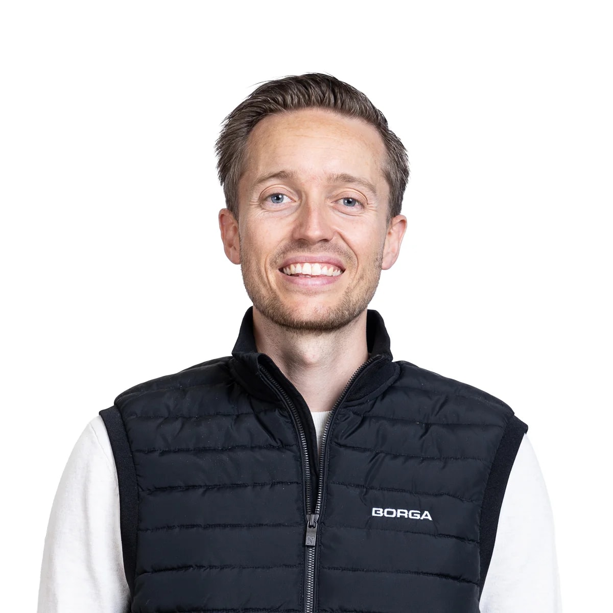 Personalfotografering i Tuana studio med professionell ljussättning