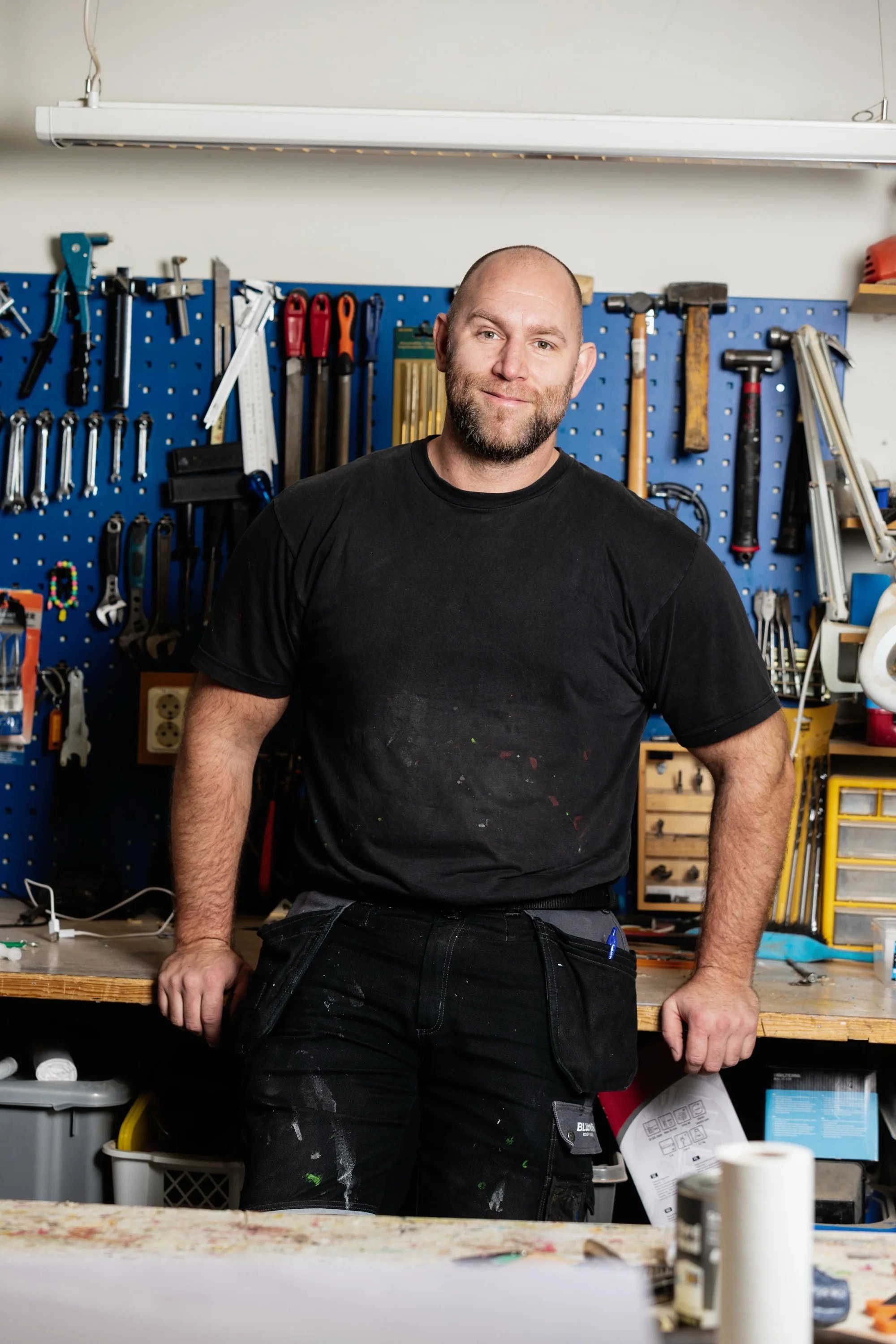 Personalfotografering Baltazar porträtt