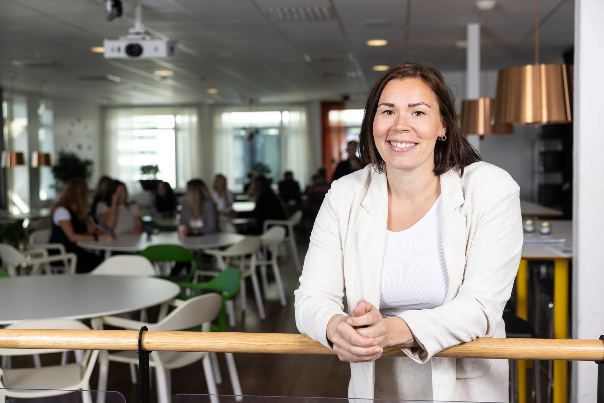 Personalporträtt i företagsmiljö