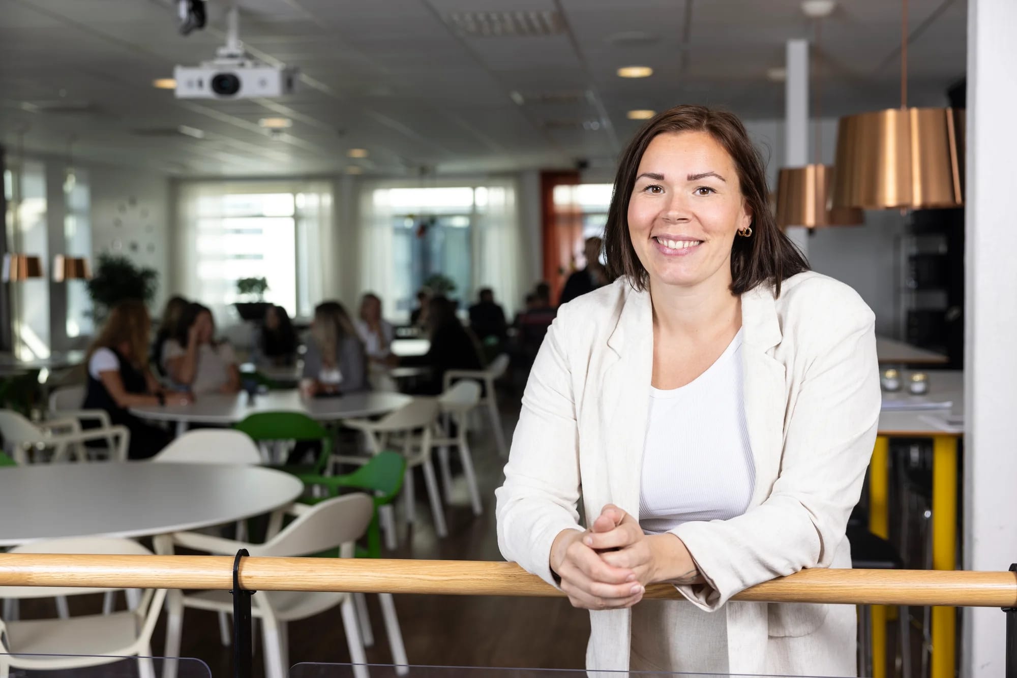 Personalporträtt i företagsmiljö