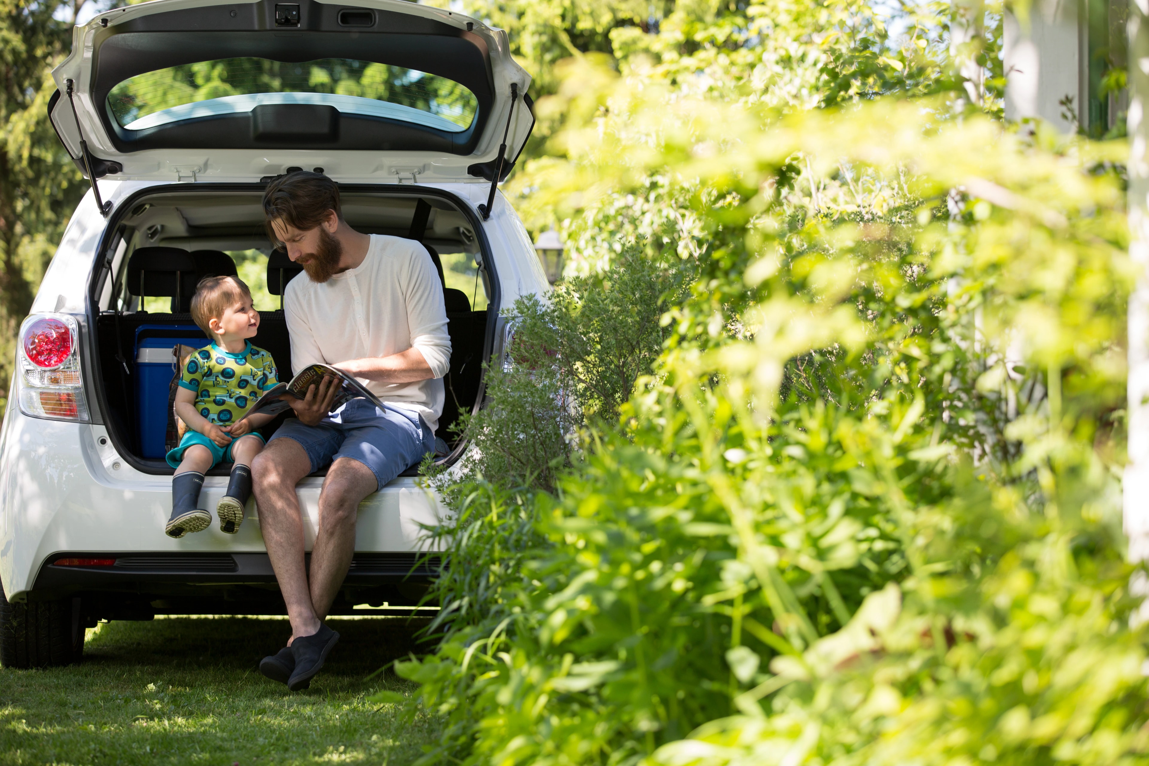 Motortrend reklamfotografering bil